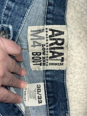 Ariat M4 Bootcut Jeans in Medium Blue Denim